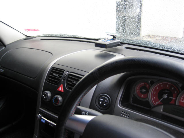Whistler PRO78 radar detector direct hard wired.