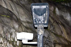 Speed Camera destroyed