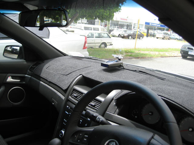 Whistler PRO-78 radar detector hard wired installed.