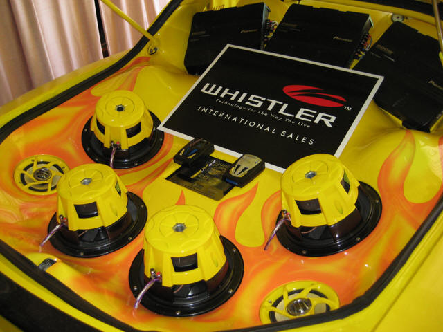 Whistler xtr690 radar detector.